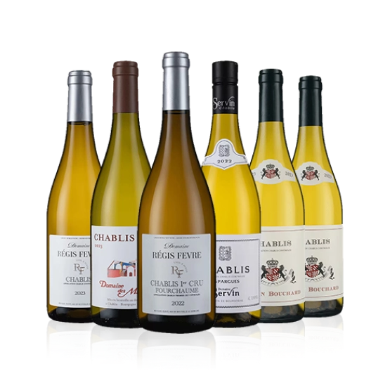 20% OFF Fine Chablis 6-bottle mix