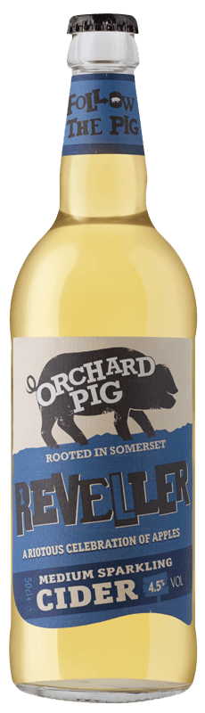 Orchard Pig Reveller Medium Sparkling Cider (50cl)