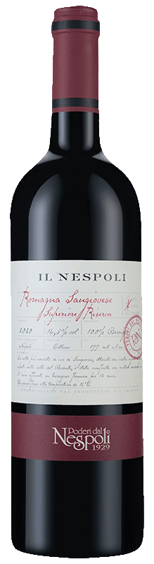 Il Nespoli Sangiovese di Romagna Superiore Riserva 2020