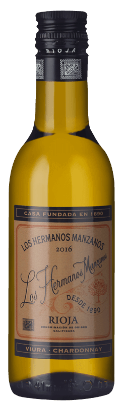 Los Hermanos Manzanos Viura Chardonnay Barrica (187ml)