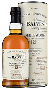 Balvenie 12YO Doublewood Single Malt Scotch Whisky (70cl)