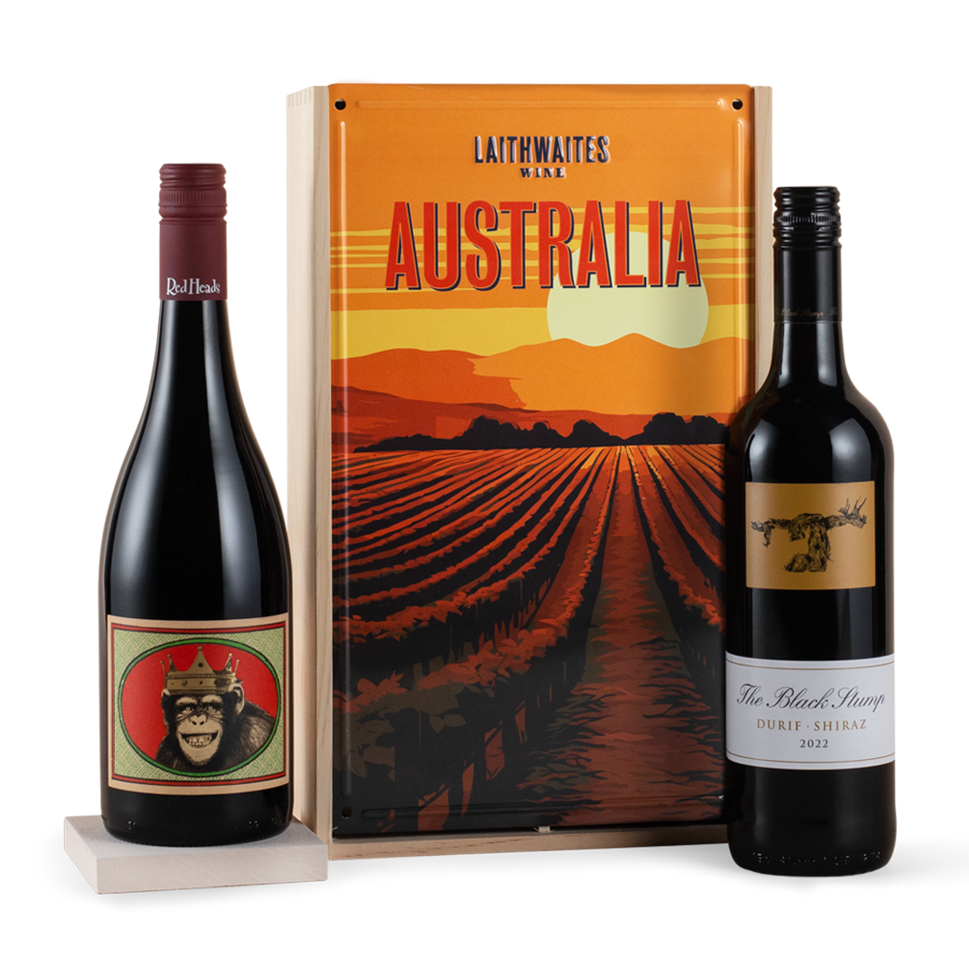 Australia Red Wine Gift Set - Delivery From October