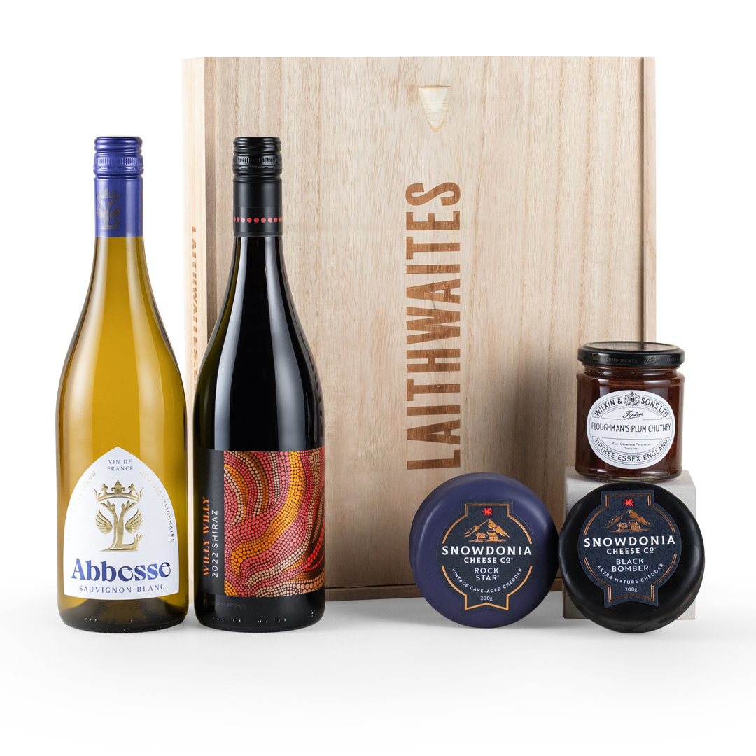 Red Wine Duo & Snowdonia Cheese Gift