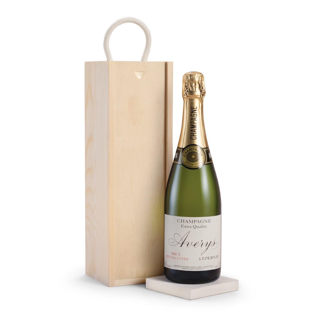 Averys Special Cuvée Champagne Brut In Wood